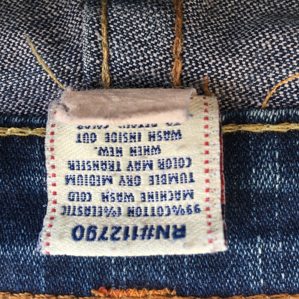 True Religion Joey Jeans Twisted Seams Flap Pocket - Picture 5 of 8
